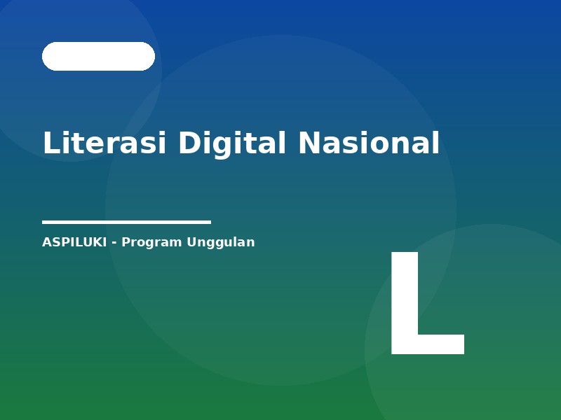 Literasi Digital Nasional